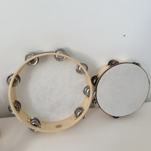 Tamburo a campana in pelle di pecora avvolta in betulla da 8/10 pollici, a strato singolo/doppio, per adulti, per matrimoni ed educazione dei bambini - Product Image 5