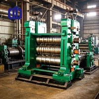 Laminoir à trois cylindres haute vitesse 400 pour billettes et profilés d'acier, Laminoir à rouleaux 3-Hi pour le dégrossissage à chaud des barres d'armature / profilés