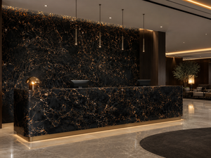 Dalle <span class=keywords><strong>de</strong></span> marbre noir Portoro <span class=keywords><strong>de</strong></span> Chine pour panneau mural, comptoir, façade <span class=keywords><strong>de</strong></span> bar, contour <span class=keywords><strong>de</strong></span> <span class=keywords><strong>cheminée</strong></span>, découpe sur mesure - Product Image 3