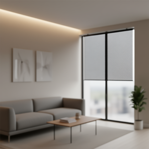 Persianas enrollables opacas minimalistas de 15.75x23.6 pulgadas, sin cable, con ventosas para ventanas de vidrio, para el hogar y la oficina. - Product Image 2