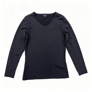 Auf Lager Damen Einfarbiges Casual Thermo-Langarmshirt mit Rundhalsausschnitt Slim Fit Warmes Unterhemd für Herbst Winter Tägliches Tragen - Product Image 5