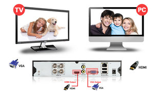 Nhà máy ngoài trời 1080 8MP 5MP 2MP 4CH an ninh Set 4k AHD <span class=keywords><strong>DVR</strong></span> Kit Camera video giám sát 4 kênh CCTV an ninh Hệ thống camera - Product Image 5