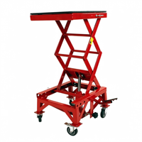 Vente flash - Table élévatrice à ciseaux hydraulique Liftool pour moto, VTT, quad avec garantie d'un an, taille 410x350 mm, vente en gros