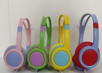 Casque audio filaire stéréo à prix compétitif, interface 3,5 mm, casque supra-auriculaire filaire, écouteurs musicaux pour enfants
