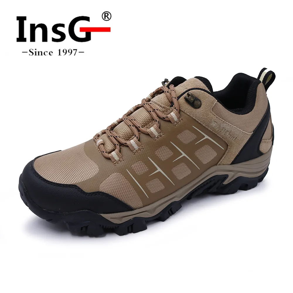 INSG Men Outdoor Lightweight Walking Style Waterproof Hiking Style Shoes Faction Trekking Shoes 8B18