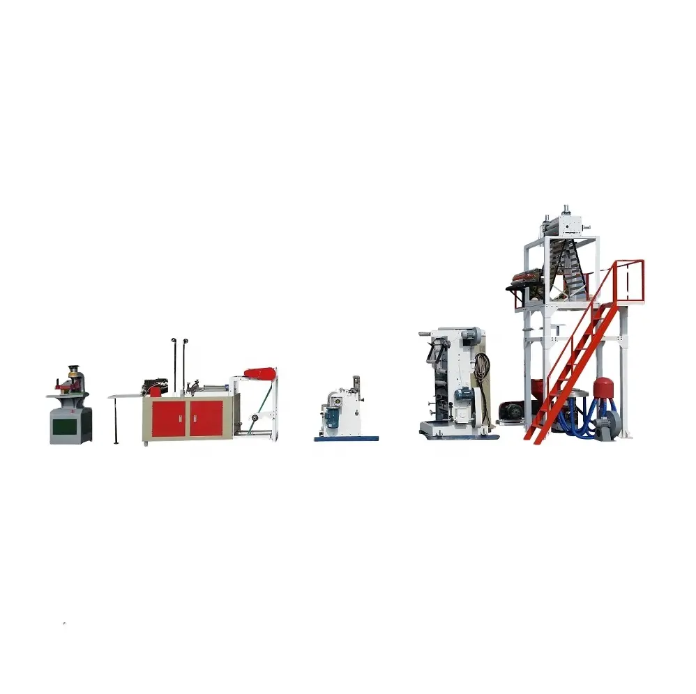 Машина для выдувания пленки/машина для выдувания полиэтиленовой пленки/Производственная линия полиэтиленовых пакетов