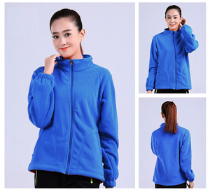 <span class=keywords><strong>Chaqueta</strong></span> cortavientos de forro <span class=keywords><strong>Polar</strong></span> para <span class=keywords><strong>mujer</strong></span>, abrigo con logotipo bordado personalizado, calentador de cuerpo - Product Image 6