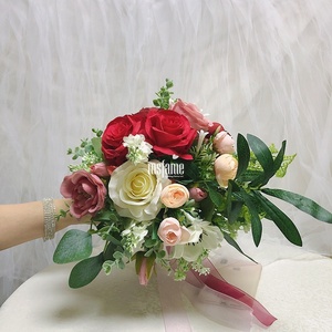 Tianjin Usine En Gros Rose Bouquet De <span class=keywords><strong>Fleurs</strong></span> De Mariage Faire Des Sacs De <span class=keywords><strong>Fleurs</strong></span> Pour Bouquets - Product Image 5