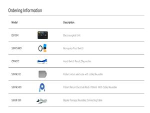 Sistema Gerador Eletrocirúrgico Veterinário De Alta Frequência Fórceps De Esponja Segura Instrumentos Cirúrgicos - Product Image 3