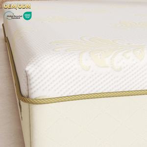 Fabricantes de venta directa de poliéster Jacquard impreso impermeable resistente al desgaste transpirable tejido de punto cama Mat Hospital - Product Image 2