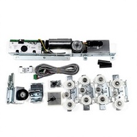 Sistem Pintu Geser Otomatis Modern ES200 Sensor Motor Tanpa Sikat untuk Hotel dan Pusat Perbelanjaan