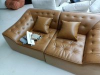 Vakuum komprimierte bequeme Polyester Leder Stoff flauschige Sofa garnitur Möbel Wohnzimmer Modulare Couch Moderne Sofas Camas