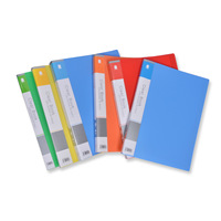 Classeur en plastique transparent imperméable A4 10/20/30/40/60/80/100 pour documents, fournitures de papeterie, bureau