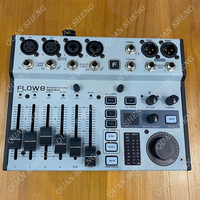 Console de mixage numérique Flow8 Mini 8 canaux avec contrôle audio Bluetooth via application, 2 processeurs d'effets, interface USB/audio - Matériaux métal et plastique