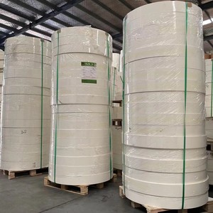 Proveedor de Fábrica: Rollo de Papel Biodegradable con Recubrimiento de PE de Doble Cara para la Base de Vasos de Papel y Máquinas de Moldeo - Product Image 1