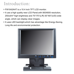 Feelworld fw1042aht 10.4 inch màn hình LCD di động với HDMI, cho <span class=keywords><strong>Raspberry</strong></span> <span class=keywords><strong>Pi</strong></span>, dự án tự làm, logo dịch vụ tùy chỉnh - Product Image 3