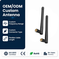 Router Inalámbrico 2.4GHz con Antena WiFi de Conector Roscado, 5dBi de Alta Ganancia, Tipo Omni Rubber Duck para AP, Cámara, Módem, OEM Personalizado