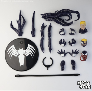 NUEVO Mess Toys <span class=keywords><strong>Venom</strong></span> Lethal Neighbor Spider-Man Symbiotic Black Suit Messtoys Spider Anime Figura <span class=keywords><strong>de</strong></span> Acción Modelo Muñeco Regalos <span class=keywords><strong>Juguetes</strong></span> - Product Image 6