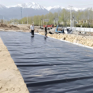 <span class=keywords><strong>HDPE</strong></span> không thấm nước <span class=keywords><strong>geomembrane</strong></span> cho tôm trang trại và ngoài trời AO dam Đầm phá Dòng 1mm 2mm <span class=keywords><strong>3mm</strong></span> mịn bề mặt vật liệu - Product Image 2