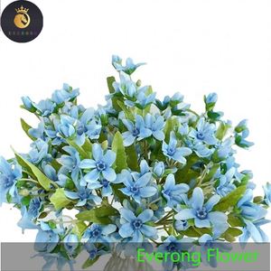 Flores artificiales de Grado Superior Evolvulus Nuttallianus Roem.et Schult. Flores Azules Decorativas Decoración Exterior E Interior - Product Image 3
