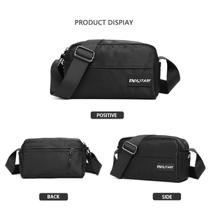Sac à bandoulière City Pouch avec poche et sangle réglable sac à bandoulière sac à bandoulière hommes - Product Image 3