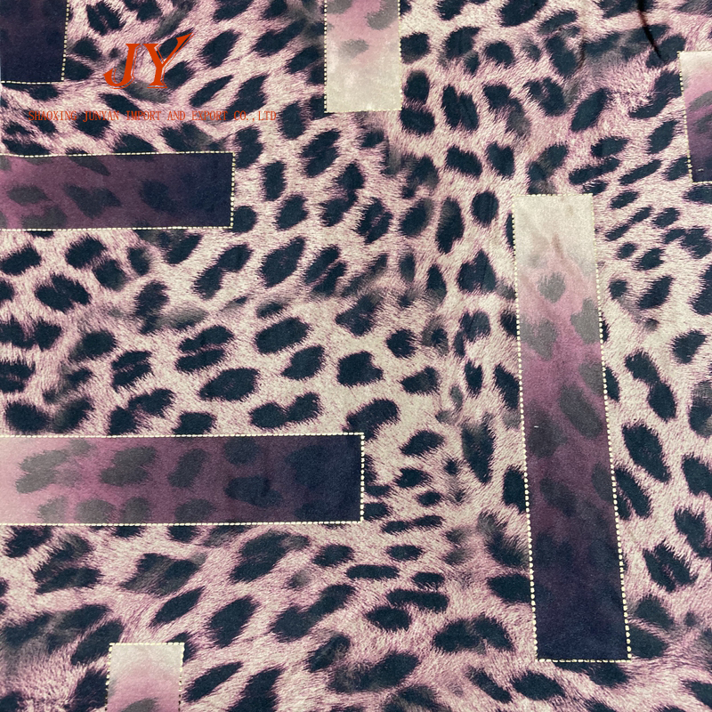 Хорошее качество, Прямая поставка с завода, ткань с рисунком пальто, платье, цифровая печать, бархатная ткань для одежды