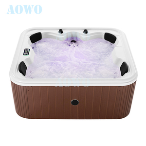 Bain à remous <span class=keywords><strong>acrylique</strong></span> pour <span class=keywords><strong>4</strong></span> personnes - <span class=keywords><strong>4</strong></span> <span class=keywords><strong>places</strong></span>, spas extérieurs, piscine extérieure - Product Image 3