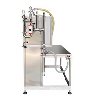 Machine de remplissage manuelle non aseptique à double tête pour jus, lait et boissons en Bag-in-Box (BIB)
