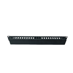 Panel de Gestión de Cables Metálico Horizontal de 19 Pulgadas para Montaje en Rack, con 25/50 Puertos y Cubierta, 1U - Product Image 6