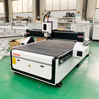 Máquina de Corte y Grabado CNC con Mesa de Vacío 4x10, Router CNC 1325 para Producción de Muebles y Gabinetes