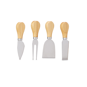 Planche à découper ronde en bambou personnalisée avec tiroirs, plateau de service pour charcuterie, ensemble de couteaux et outils - Product Image 1