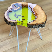 Résine époxyde en cristal de matière première principale époxyde de versement profond de Tableau époxyde en bois de métier