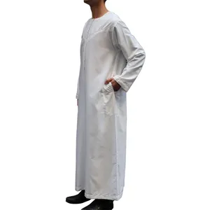 2021 New Muslim Herren bekleidung Großhandel hochwertige Omani Thobe