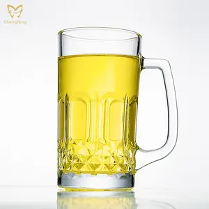 Canecas Stein de Cerveja para Homens 20 oz Canecas Stein de Cerveja Grande e Alto Alemão transparente com alça