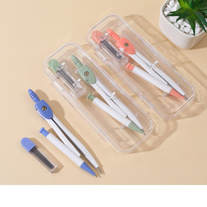 Học sinh HT-9018 Toán La bàn cơ Học Đặt la bàn Bộ 2 mảnh vẽ tiêu chuẩn và vẽ các công cụ toán học cho các kỳ thi - Product Image 3