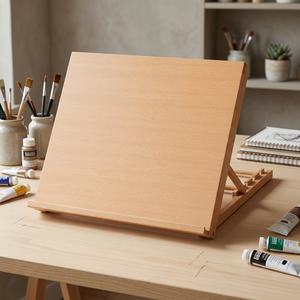 SF HBJ Serious Adjustable <b>Wood</b> Artist <b>Easel</b> for Drawing Sketching Painting & Display - Product Image 3
