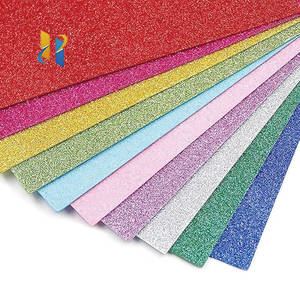 Hyh Tùy Chỉnh Kích Thước A4 2Mm Màu Đen Hoặc Đầy Màu Sắc Dính Trẻ Em Của Thủ Công Lớn Long Lanh Thủ Công Giấy Thủ Công EVA Tấm Bọt Giấy Cuộn - Product Image 6