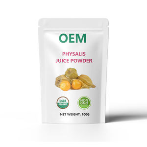 OEM/ODM Etiqueta Privada 100g orgánico Natural Soluble en agua seco <span class=keywords><strong>Physalis</strong></span> jugo de fruta Angulata Extracto de hierbas en polvo rico en vitaminas - Product Image 1