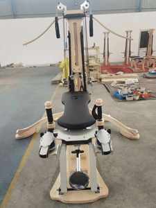 <span class=keywords><strong>Machine</strong></span> à tour d'expansion gyroscopique réglable pour <span class=keywords><strong>musculation</strong></span> Yoga d'intérieur érable trapèze Pilates chaise réformateur poitrine mouche - Product Image 6