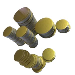 ボトル用段ボール防水自己粘着フォームシールライナー付き誘導アルフォイルシールライナー - Product Image 2