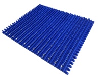 Convoyeur à bande modulaire en plastique série 8500, nouveaux rouleaux et roulements à billes, taille personnalisée pour application alimentaire, marque STK
