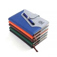 Carnet de notes A5 à sublimation, nouveau design, deux couleurs, cartel A5 en cuir PU à couverture rigide avec porte-stylo à bande élastique