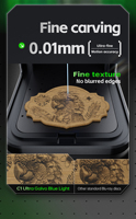 Mini C1 Petite machine de gravure laser 10W pour bois MDF papier avec prise en charge DXF/PLT - CNC de table refroidi par air