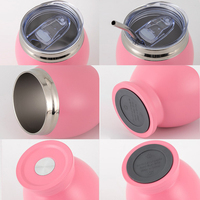 Vente chaude : Ensemble de gourde à yerba mate classique en acier inoxydable à double paroi de 12 oz, avec logo personnalisé, gourde à mate, tasses à thé avec paille
