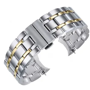 Großhandel 316L S/S Edelstahl Uhren armband Link Armband Uhren armband für Couturier T035 Armbanduhr 22/23/24m