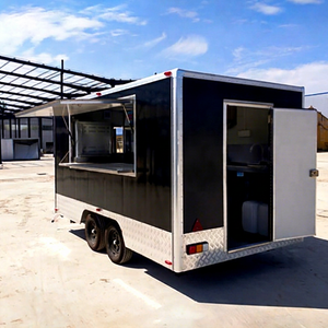 Camion de cuisine mobile Citroën de bonne qualité, camion de vente de glaces, camion de restauration rapide, camion de hot-dogs, camion de snacks, en acier inoxydable, avec GPS - Product Image 1