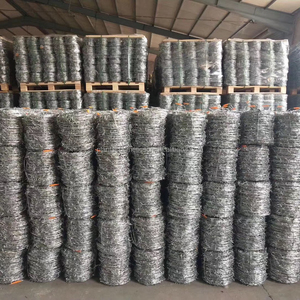 Prix du fil <span class=keywords><strong>barbelé</strong></span> galvanisé à chaud 25KG 50KG - Product Image 1
