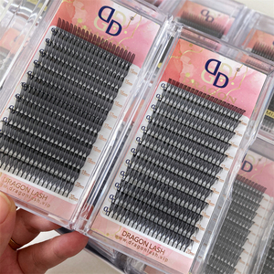 DRAGONLASH 2025 ขนตาปลอมสำเร็จรูปขายดี 0.07 มม. 15-20MIX ขนยาวแบบอนิเมะ ปลายแหลม ฟูเต็ม ปริมาณมากพิเศษ - Product Image 3