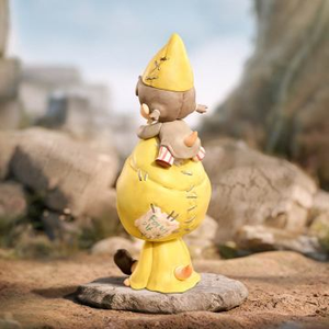 Penjualan terlaris asli POPMART Bubble Mart Polar Double keingintahuan Goblin ornamen kartu gantung hadiah - Product Image 5