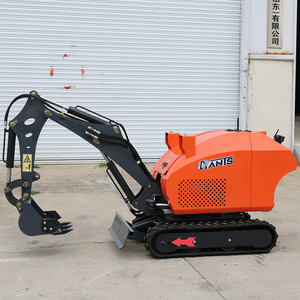 Excavadora de Control remoto no tripulada inteligente personalizable 0.8ton <span class=keywords><strong>Mini</strong></span> excavadora Excavadora eléctrica con batería de litio - Product Image 1